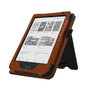 Kobo Clara BW (6&quot;) N365 - 2in1 Stand Cover / Hoesje / Sleepcover - Donkerbruin