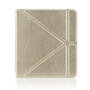 Kobo Libra Colour (7&quot;) N428 - Origami Hoes / Slimfit Sleepcover - Champagne Goud